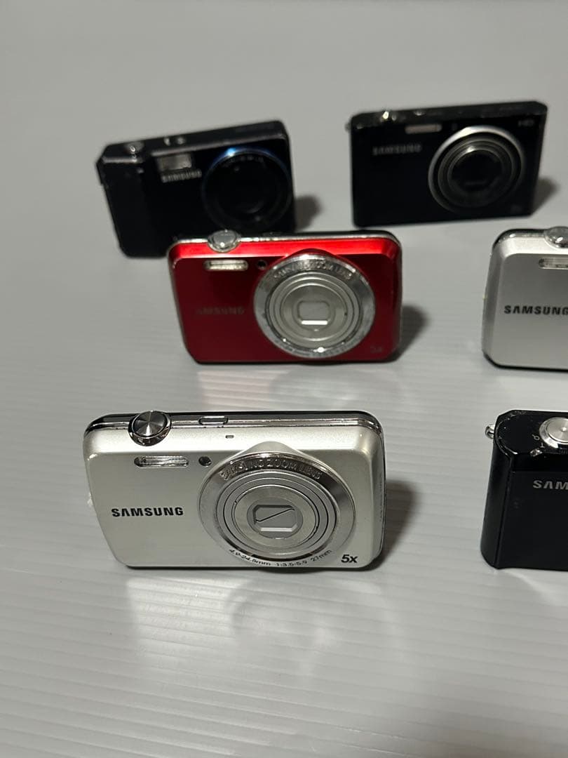 SAMSUNG10台 デジカメラまと め【動作未確認ジャンク扱】