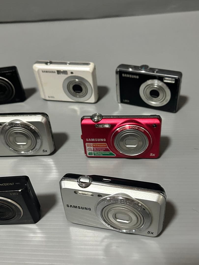 SAMSUNG10台 デジカメラまと め【動作未確認ジャンク扱】