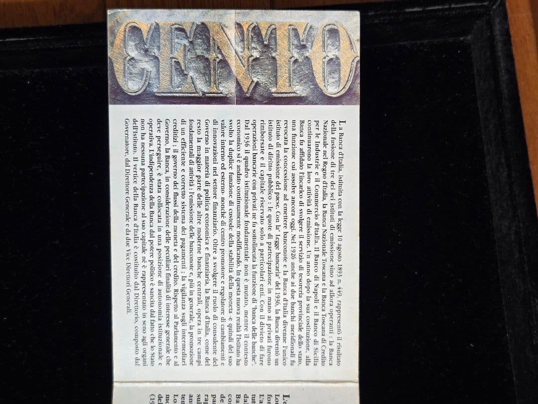 (地金価格)イタリア共和国　イタリア銀行創設100周年記念銀貨　3枚　1993