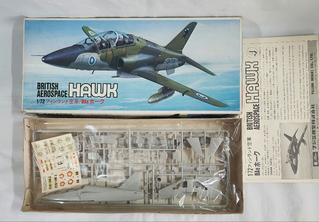 1/72 フジミ「F/A-18Bホーネット&ラファール等 ジェット機」4点セット