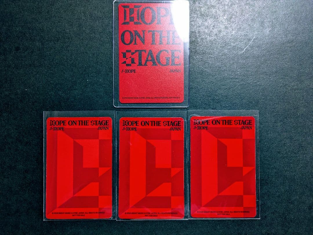 HOPE ON THE STAGE JAPAN 限定レンチキュラーセット