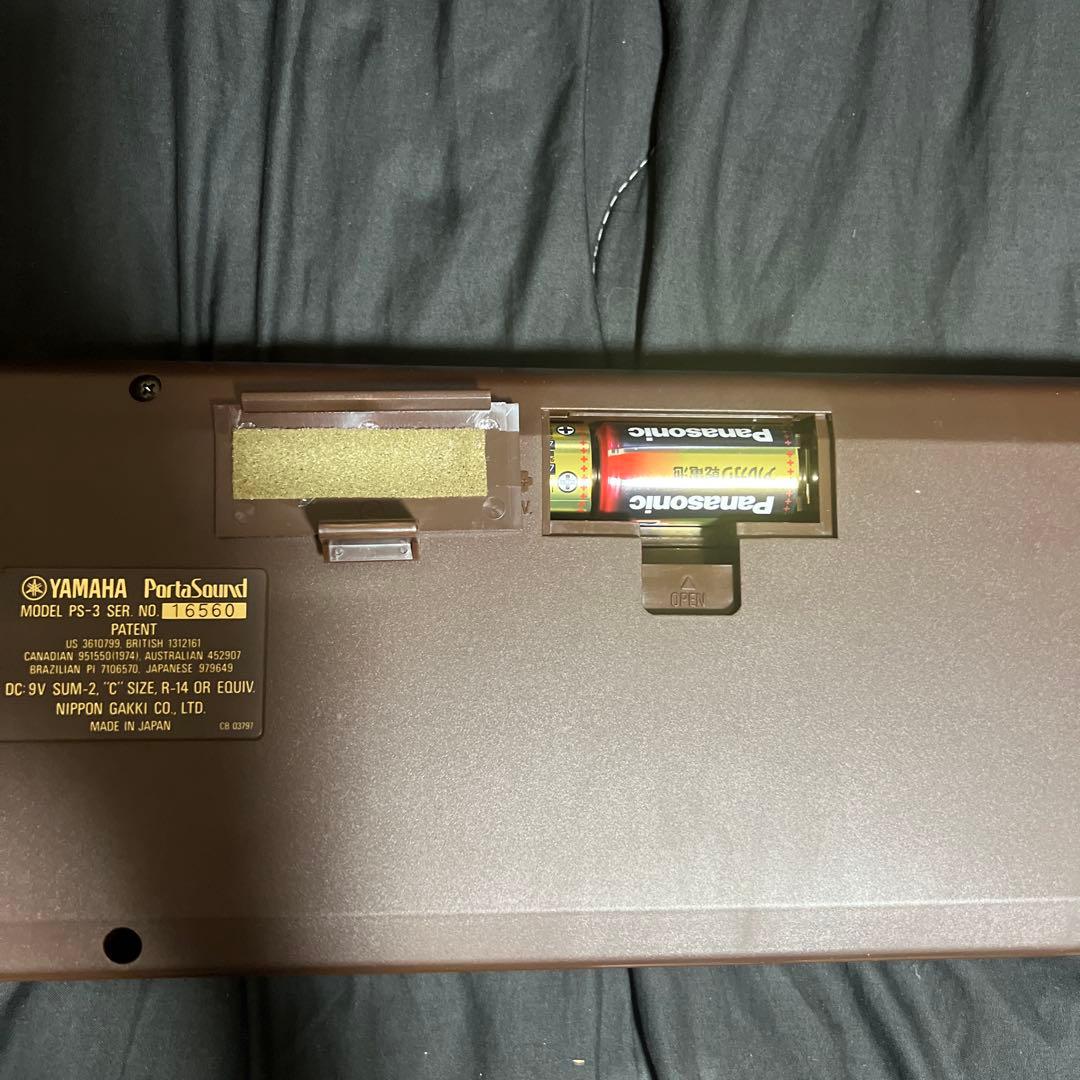 YAMAHA PortaSound PS-3 レトロ動作確認済み