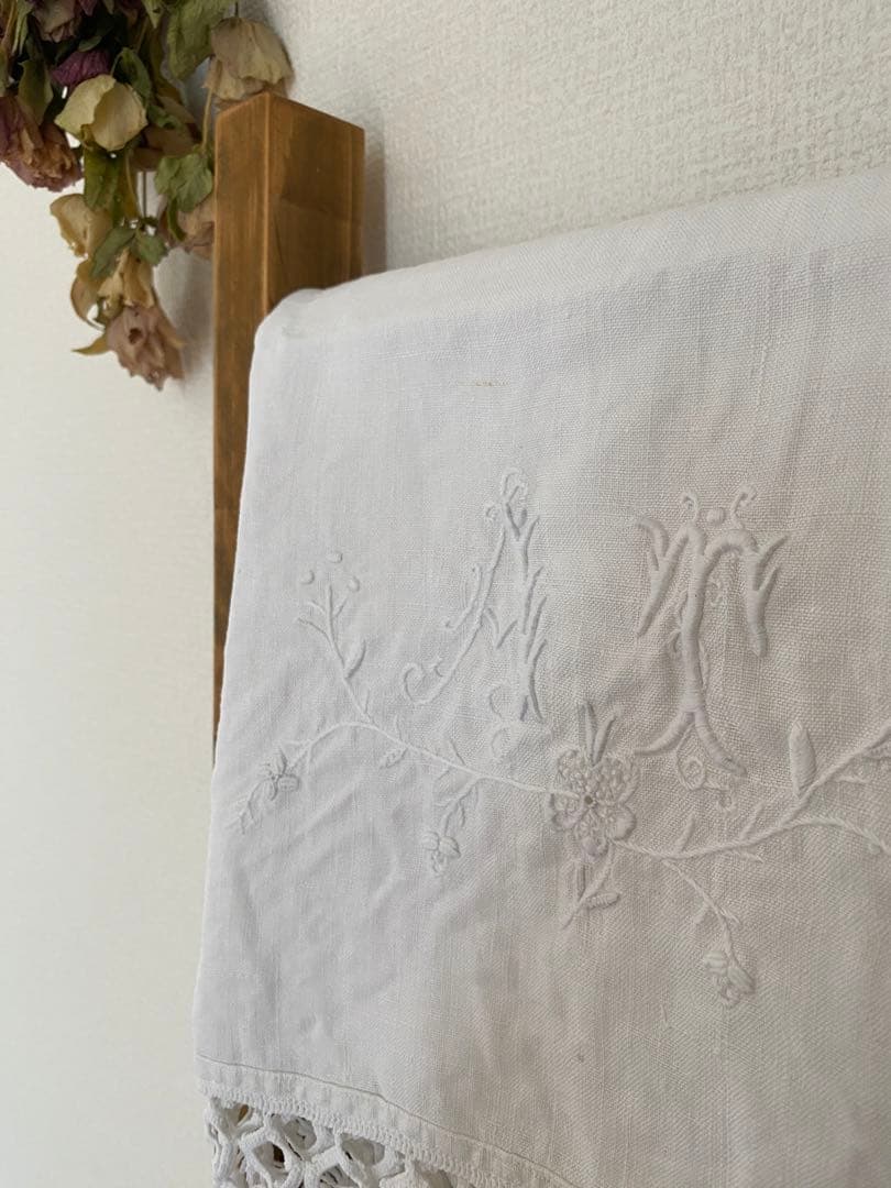 ヴィンテージ　リネンタオル【要コメント！】