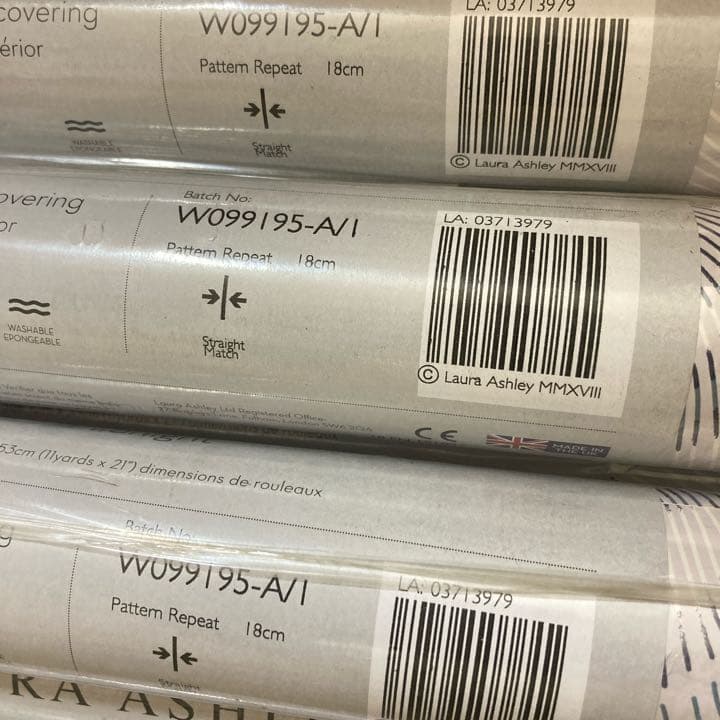 ローラアシュレイUK製壁紙　Montagueモンタギュー　新品1本から
