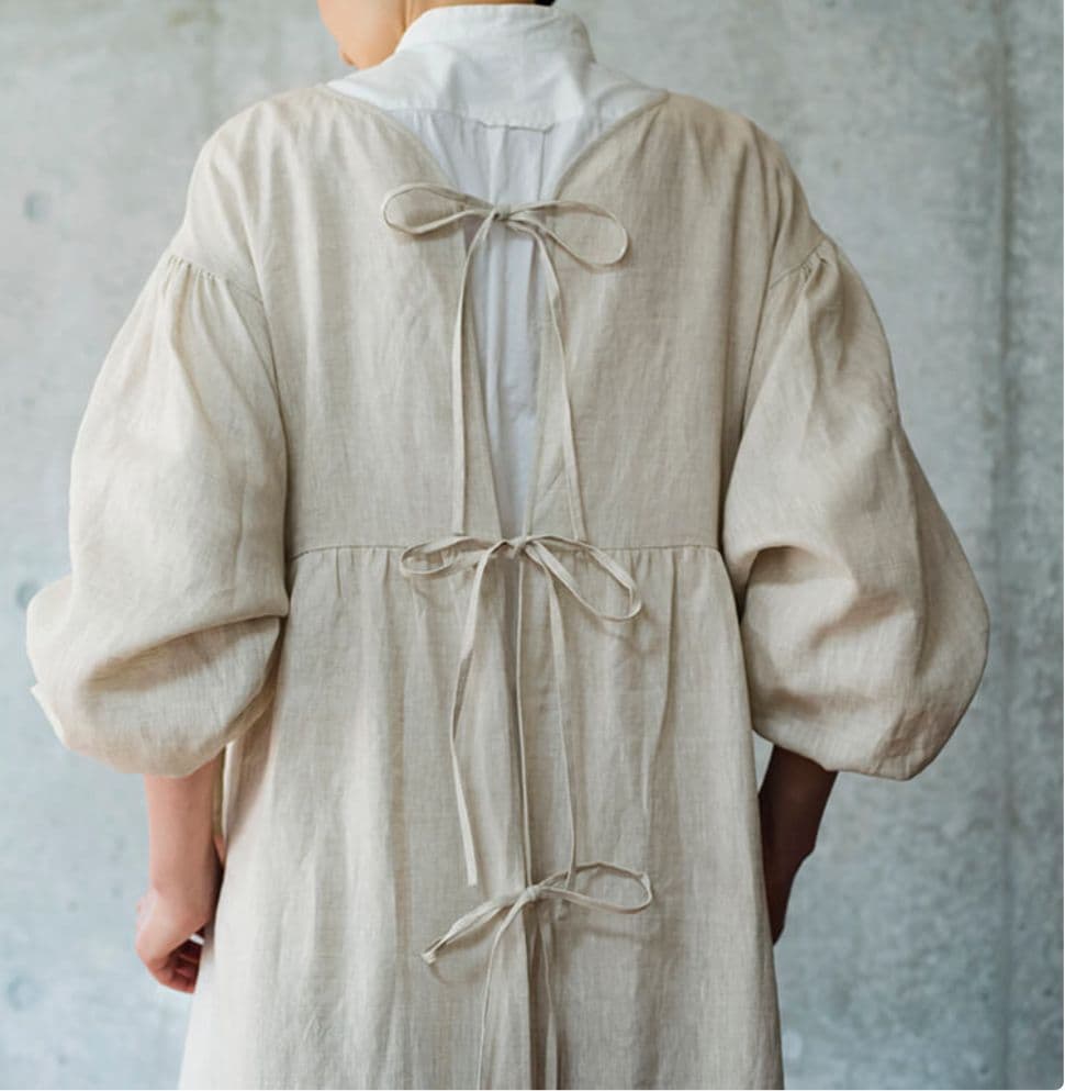 自宅保管品　DEAN＆DELUCA×BEAMS COUTURE　割烹着ドレス