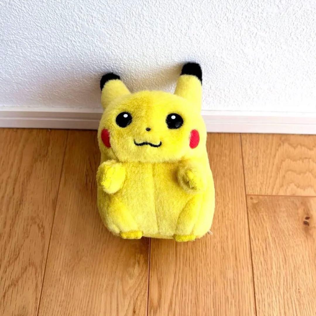ピカチュウ ぬいぐるみ 初期 初期ピカ TOMY おなかを押すとなくヨ 当時物