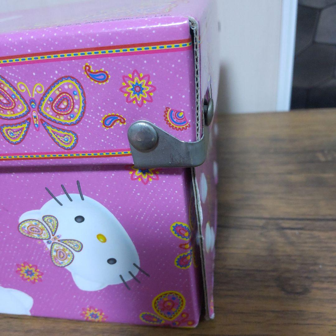 キティちゃん　バタフライキティ　収納ボックス