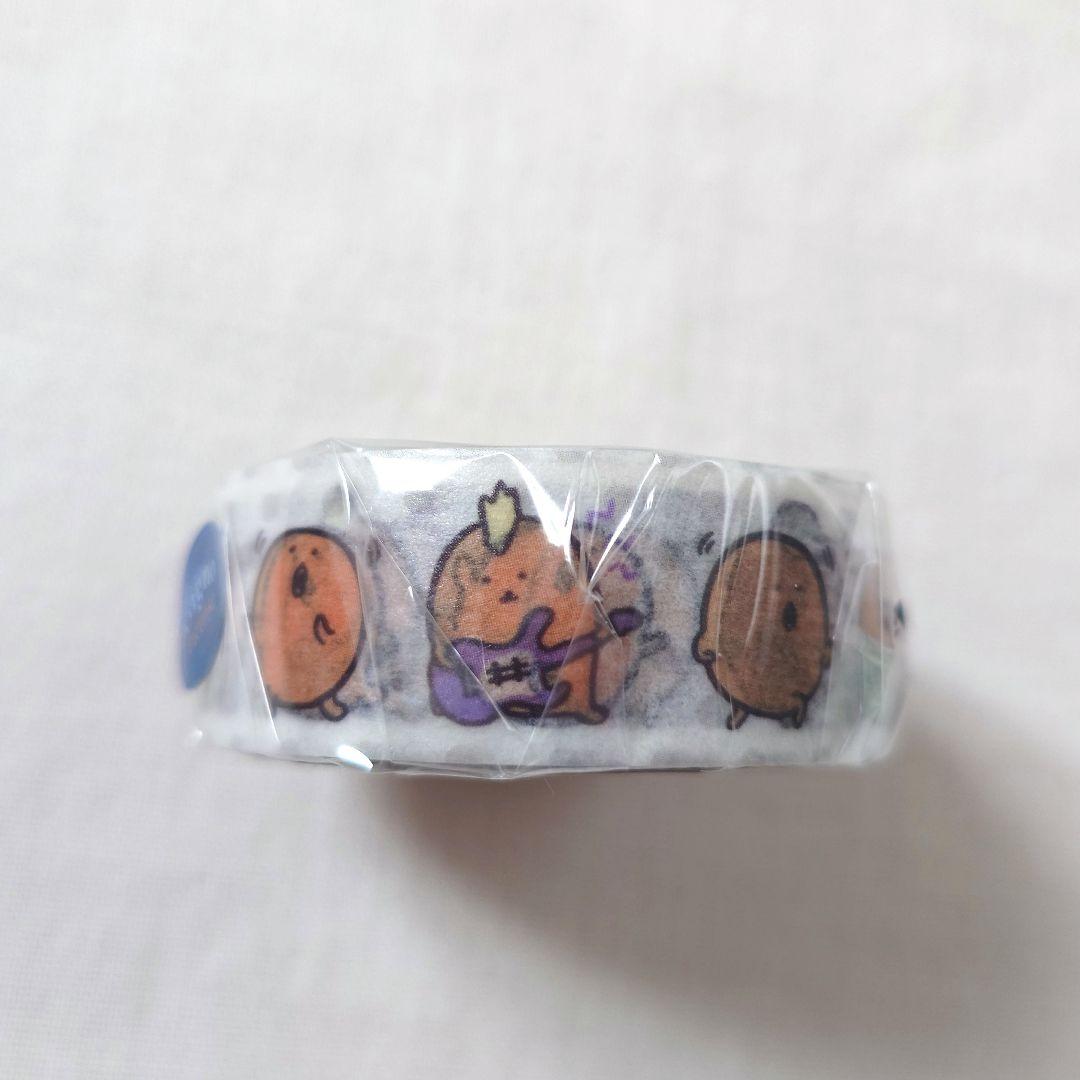 自分ツッコミくま マスキングテープ もぐらコロッケ ナガノのくま シール　マステ