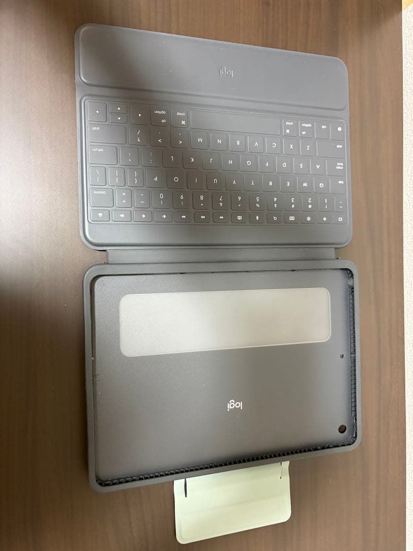 iPad 第7世代 32GB ピンクゴールド キーボード一体型ケース付き