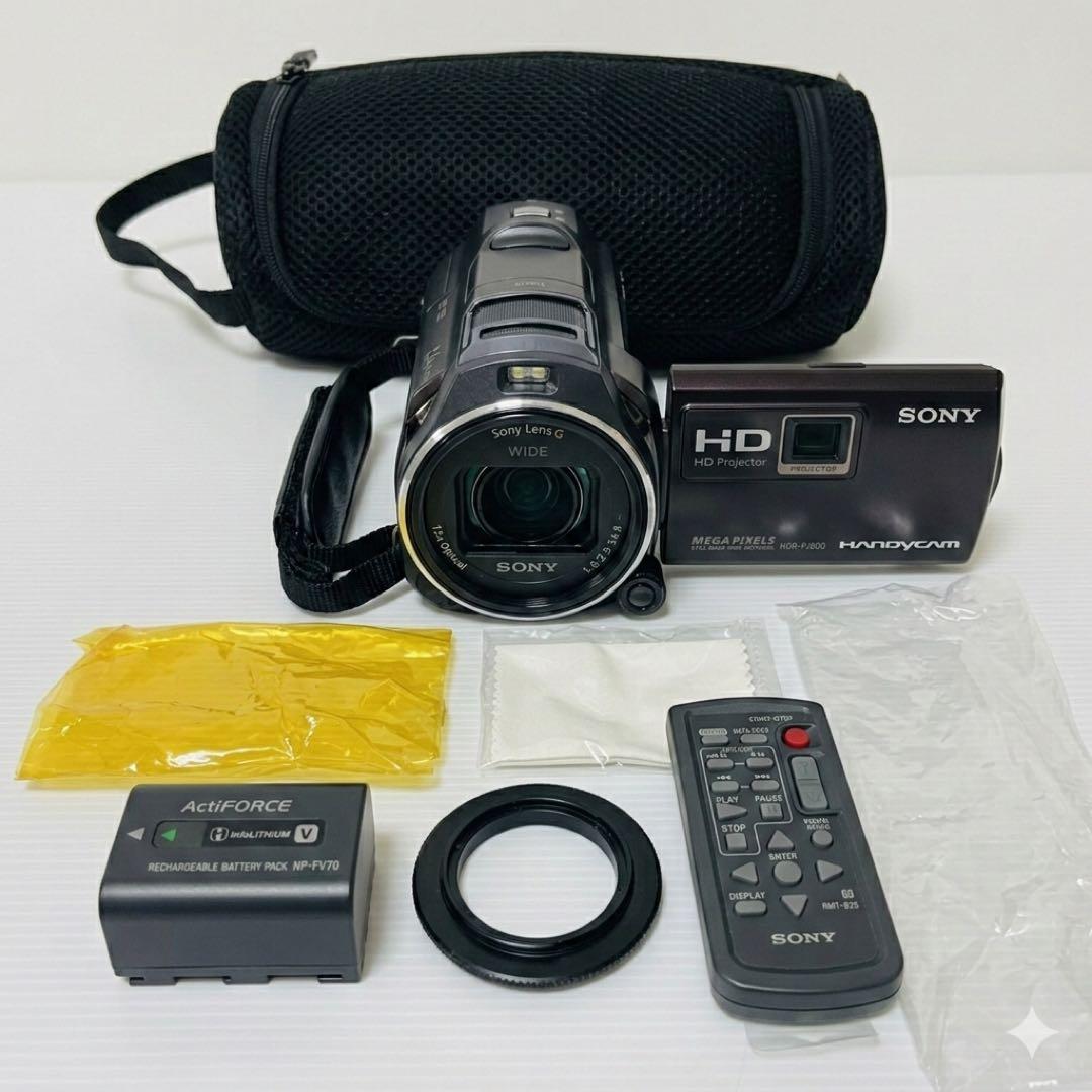 未使用品 SONY HDR-PJ800 デジタルHDビデオカメラレコーダー