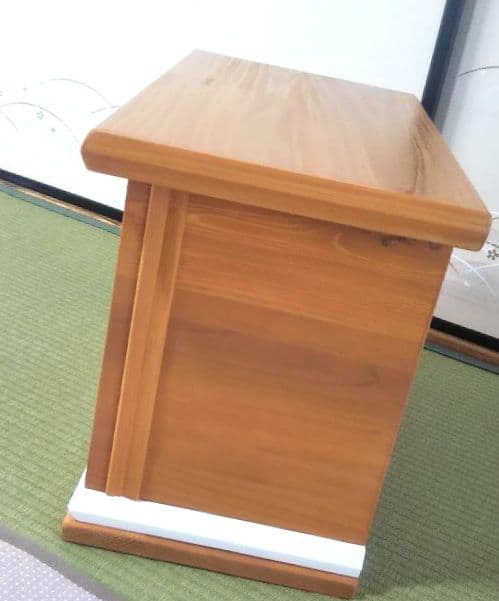 木製家具ハンドメイド/落語テーブル/文机/ボックス型テーブル/飾りテーブル/机