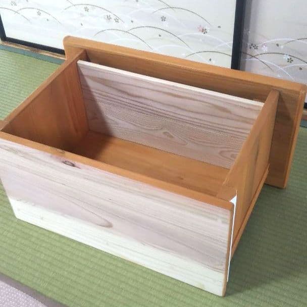 木製家具ハンドメイド/落語テーブル/文机/ボックス型テーブル/飾りテーブル/机