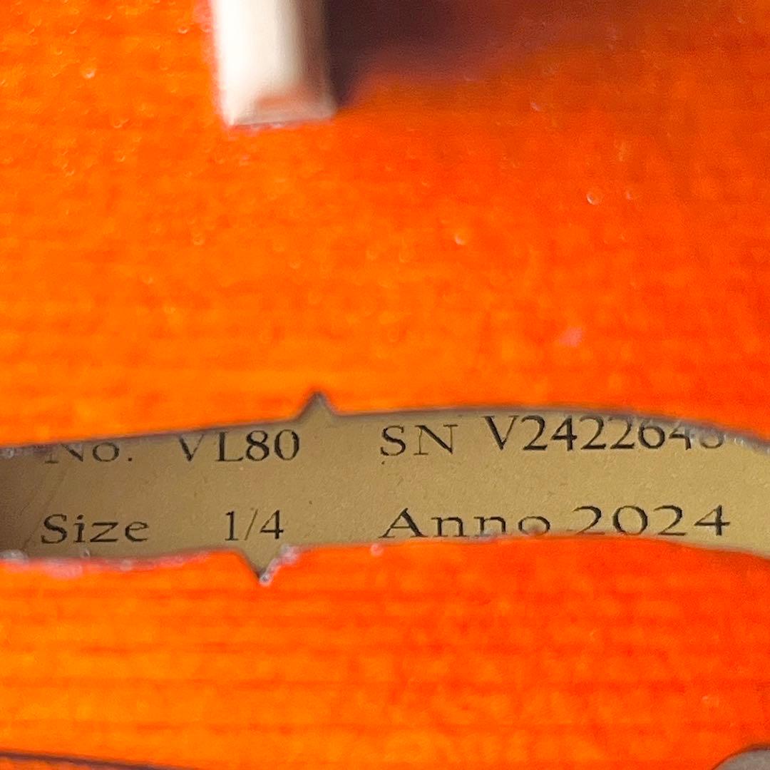 【美品】Andreas Eastman VL80 1/4 バイオリン ケース付