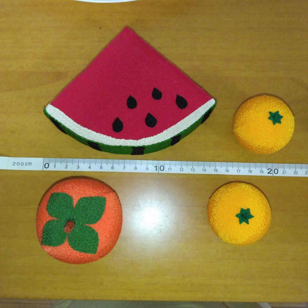 精霊馬⑲　お供え　初盆　ちりめん細工