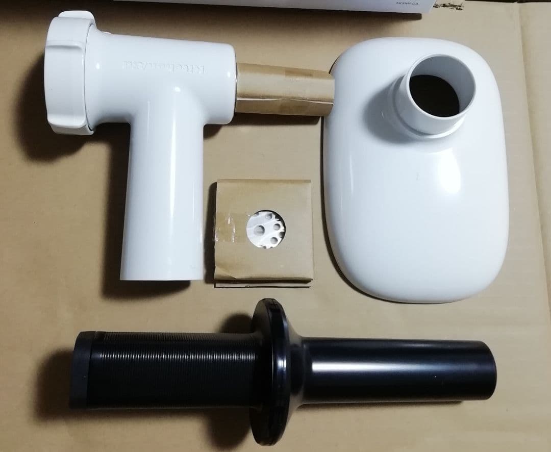 キッチンエイド　9 KSM160FGA 白　フードグラインダ付