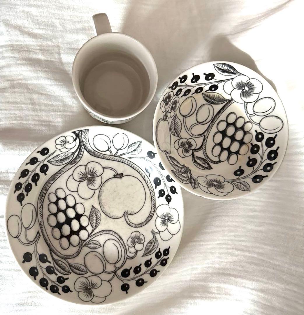 す*ー様 アラビア ブラック パラティッシ 3点セット Arabia Parat