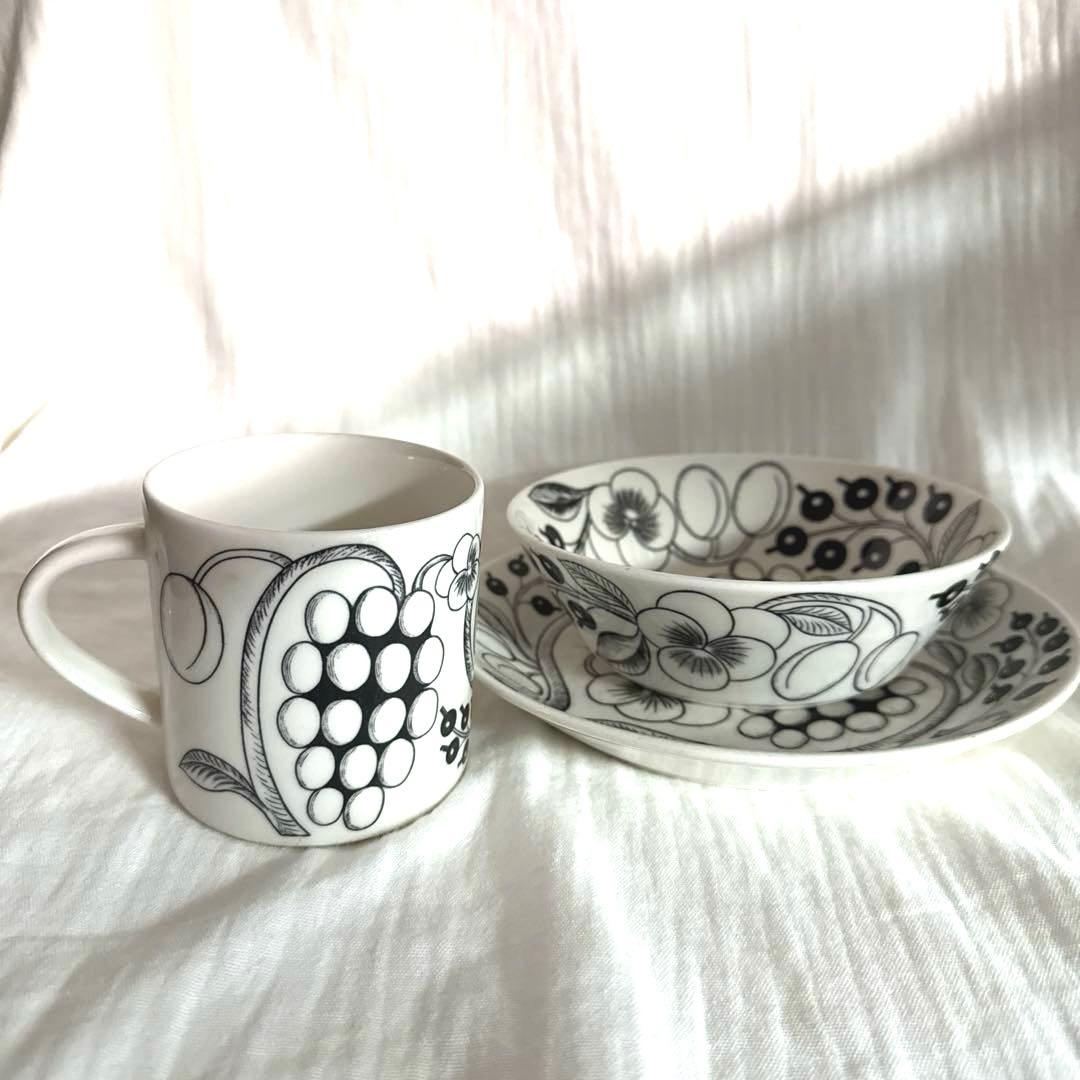 す*ー様 アラビア ブラック パラティッシ 3点セット Arabia Parat