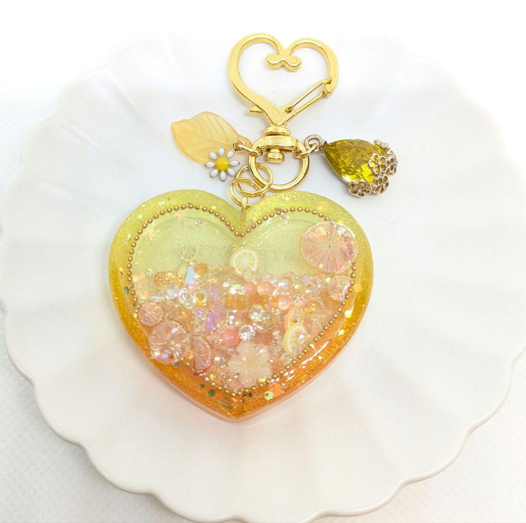 シャカシャカキーホルダー シャカシャカシェイカー ビタミンカラー オレンジ