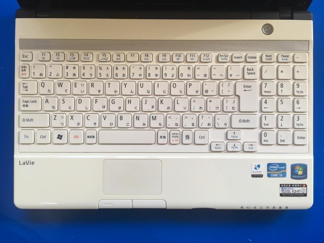 NEC PC-LM550FS3EW 13.3型液晶 コンパクト テンキ付きノート