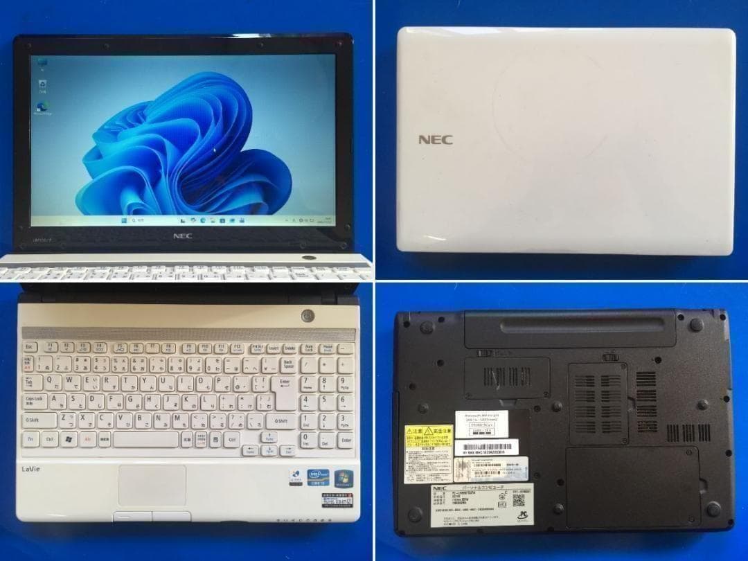 NEC PC-LM550FS3EW 13.3型液晶 コンパクト テンキ付きノート