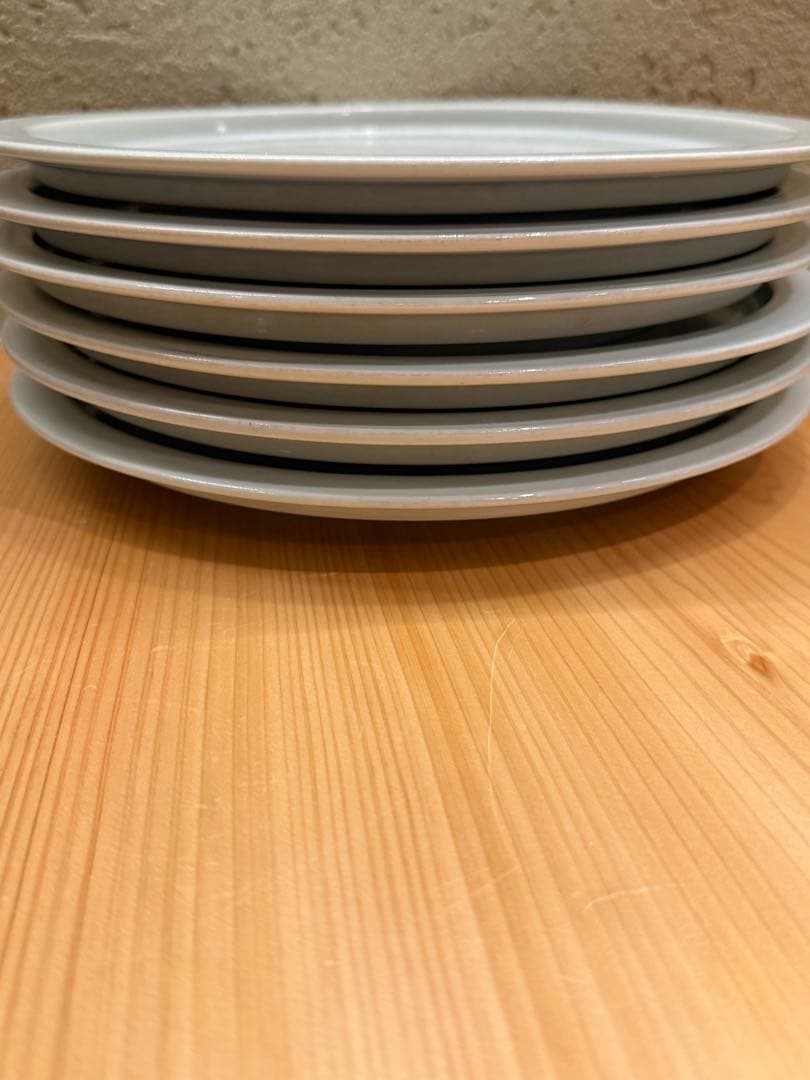 有田焼き　6枚セット　27センチ九寸天平平皿平皿弥左ヱ 固朝 朝白磁白磁皿磁器