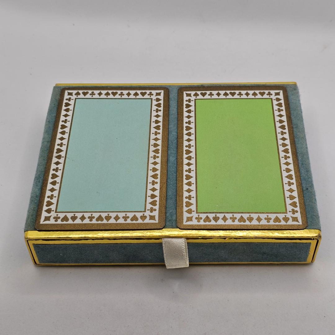 【未開封・希少】ヴィンテージ ティファニー トランプ 2組セット 箱付き