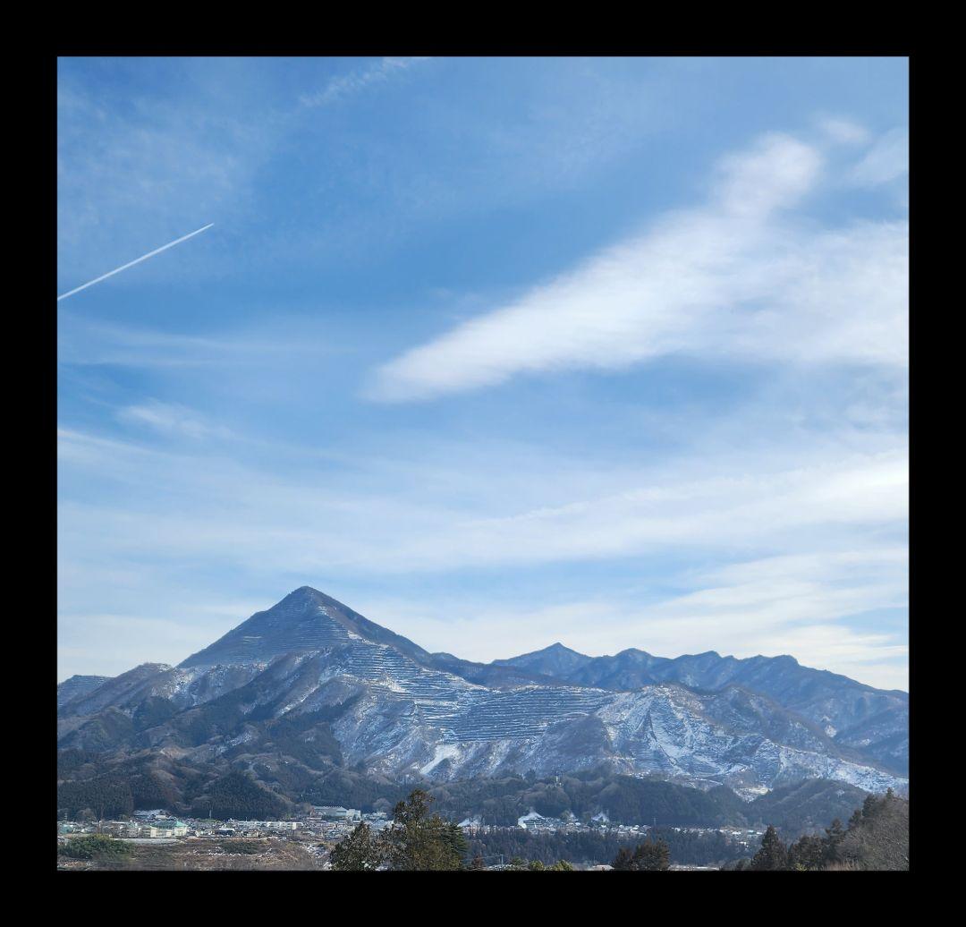 埼玉県　秩父盆地のシンボル　武甲山のアンティーク写真　貴重な写真