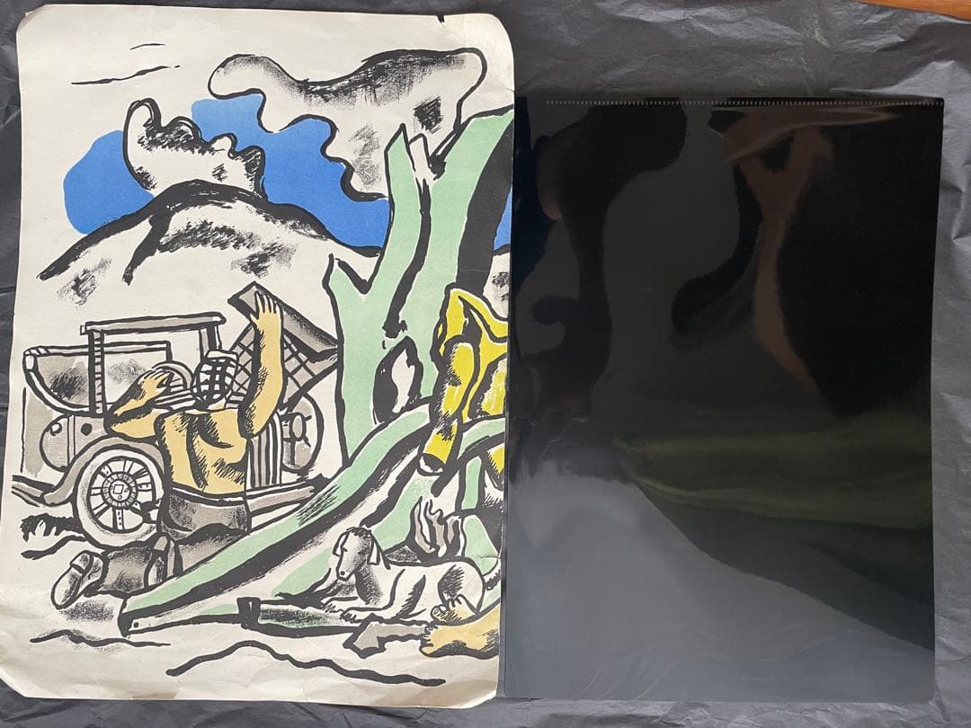 限定盤　Verve（マガジン）向けのリトグラフ　Fernand Léger