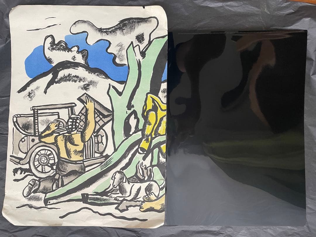 限定盤　Verve（マガジン）向けのリトグラフ　Fernand Léger