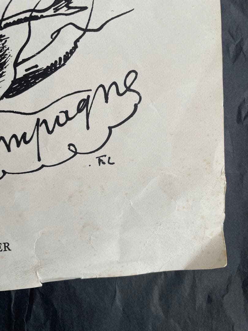 限定盤　Verve（マガジン）向けのリトグラフ　Fernand Léger