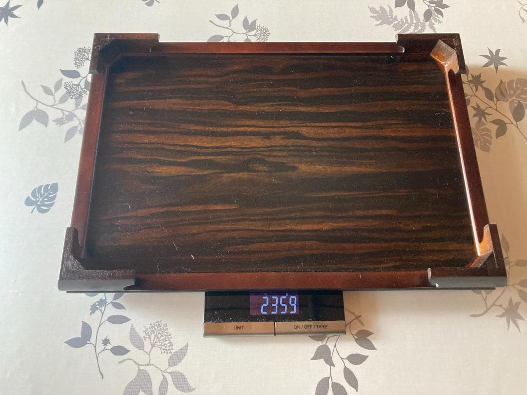 昭和レトロ、高唐木 花台 黒丹