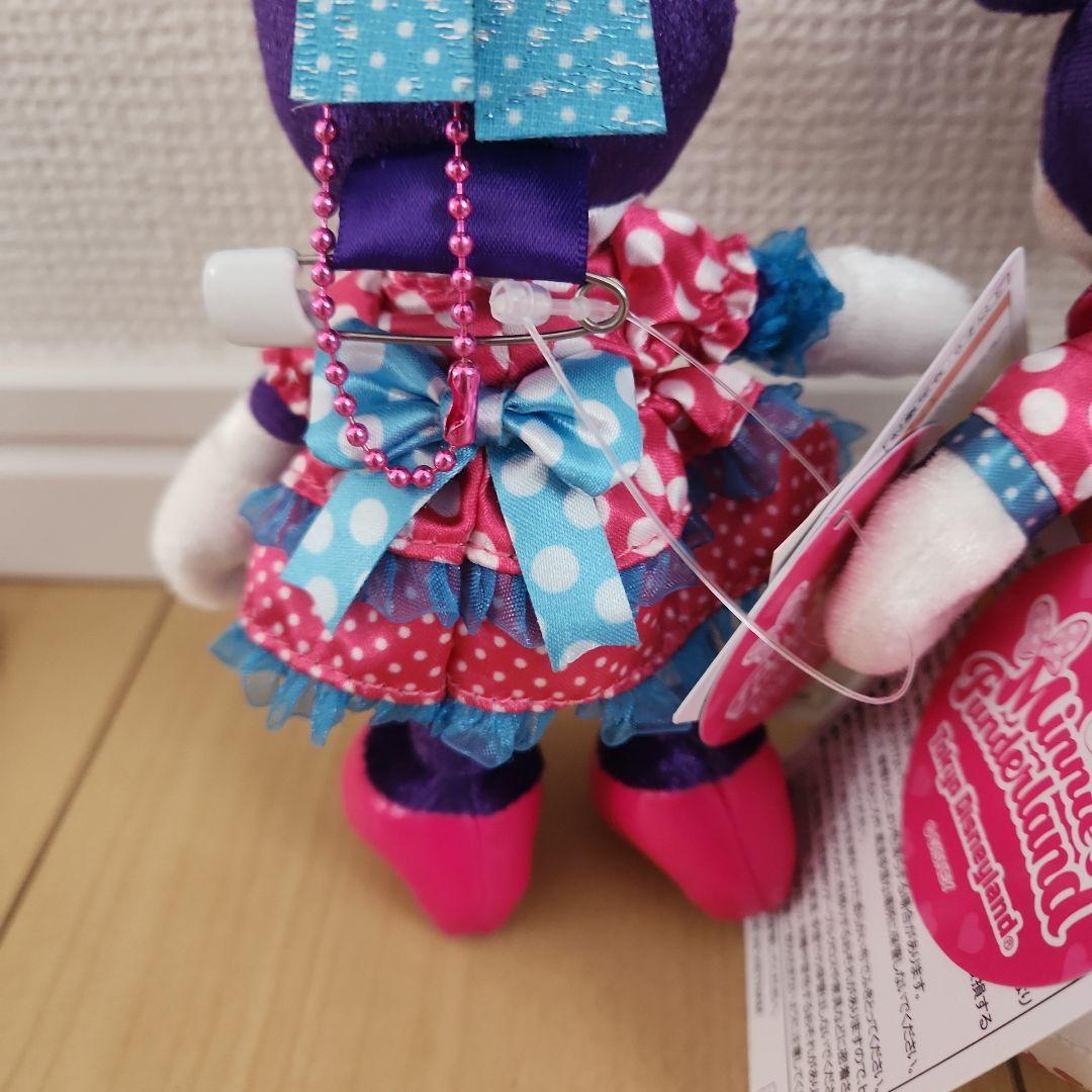 ディズニー パルパルーザ ミニーのファンダーランド ぬいぐるみバッジ