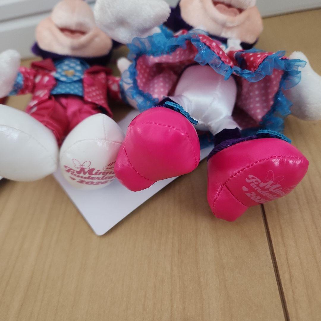 ディズニー パルパルーザ ミニーのファンダーランド ぬいぐるみバッジ