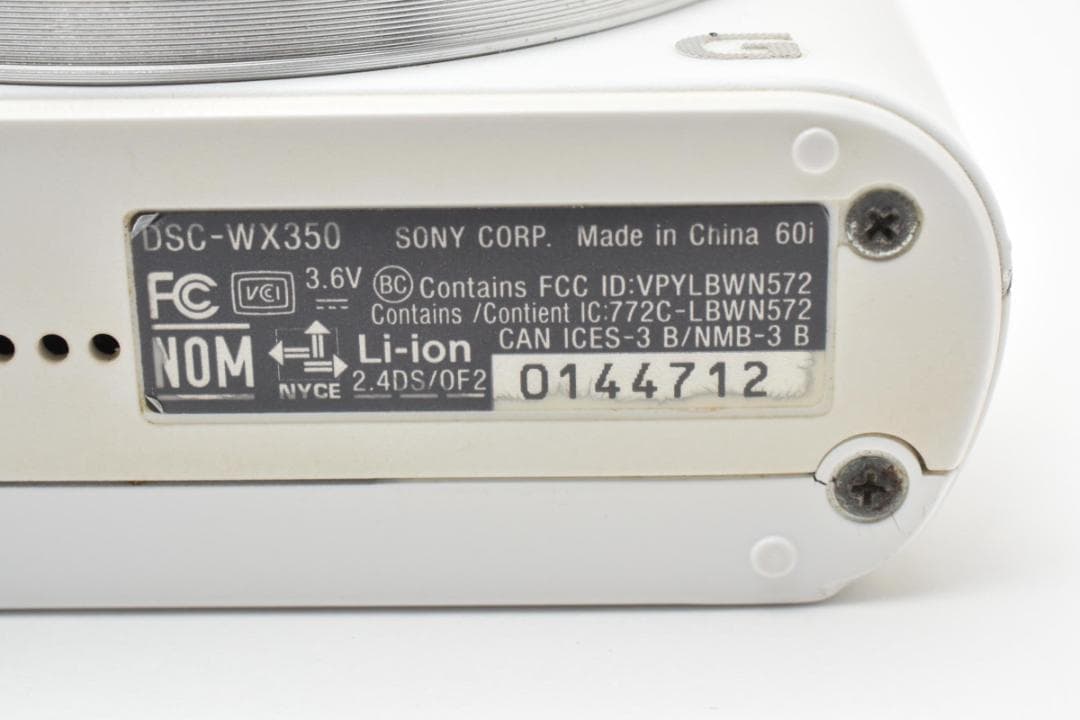 ソニー　SONY Cyber-shot DSC-WX350 《動作良好》