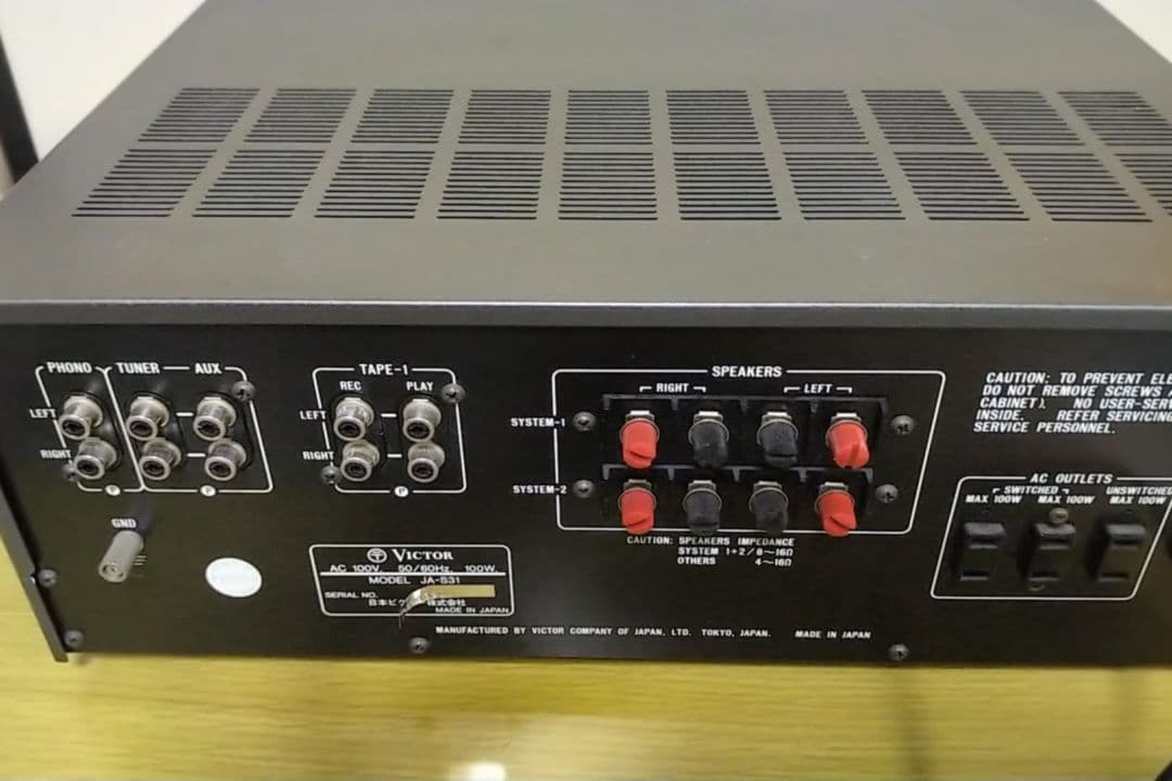 Victor JA-S31ステレオプリメインアンプ