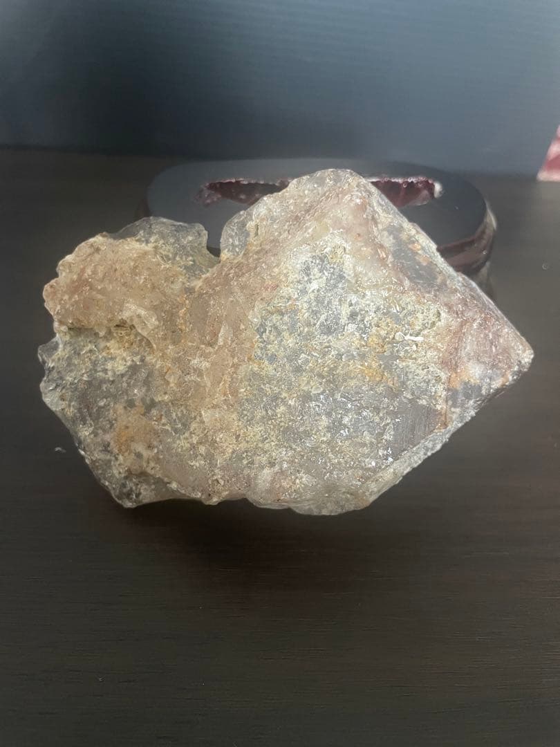 ⭐︎レピドクロサイト水入り原石　天然石　鑑別書付き