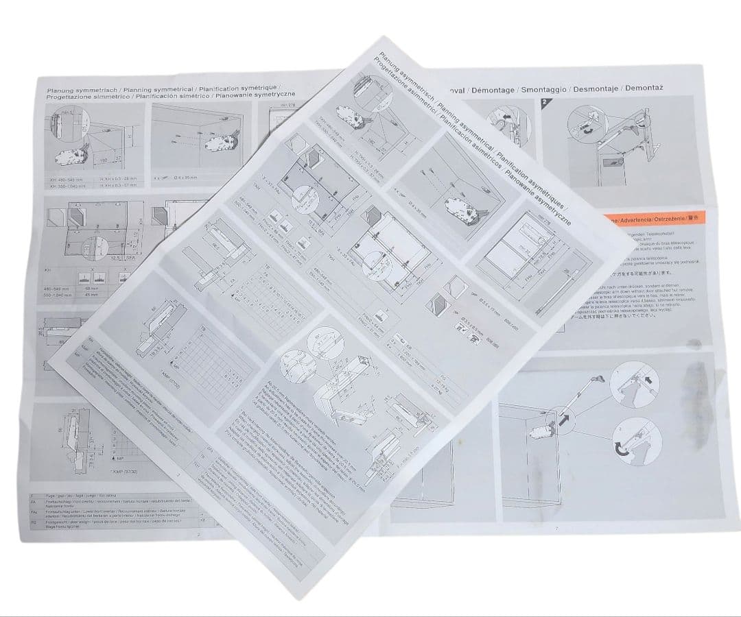 新品訳ありblum AVENTOS HF 20Fx20x仕様 ウォールユニット