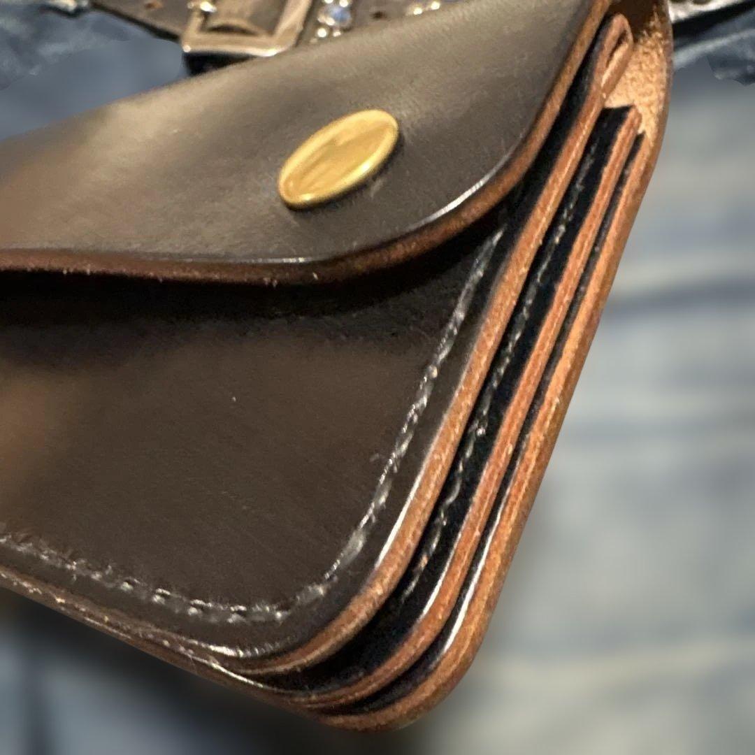 Ｔｒｑｕｅ　Ｌｅａｔｈｅｒｓ トラッカーズウォレット－ＨＩ　ブラック