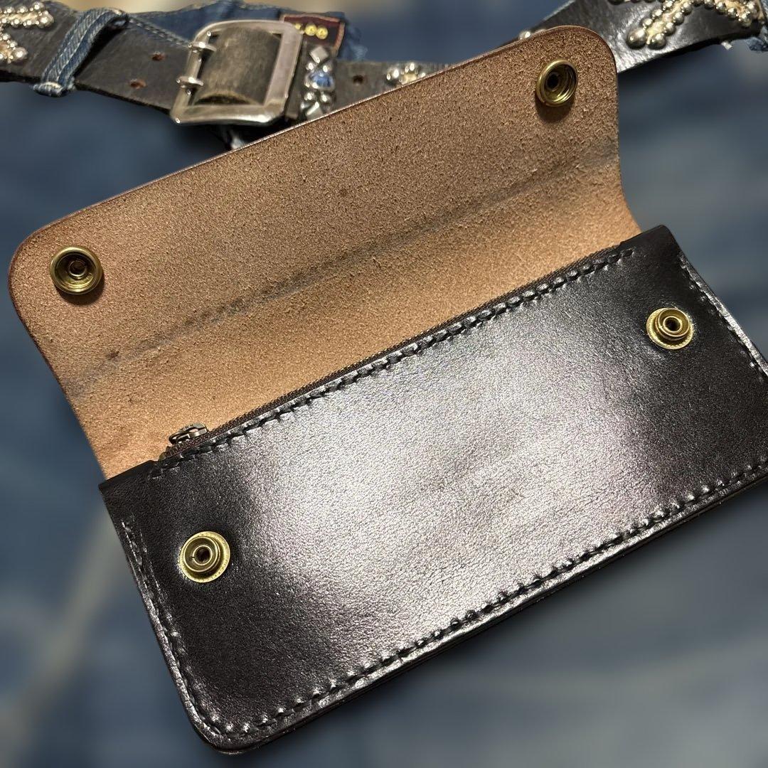 Ｔｒｑｕｅ　Ｌｅａｔｈｅｒｓ トラッカーズウォレット－ＨＩ　ブラック