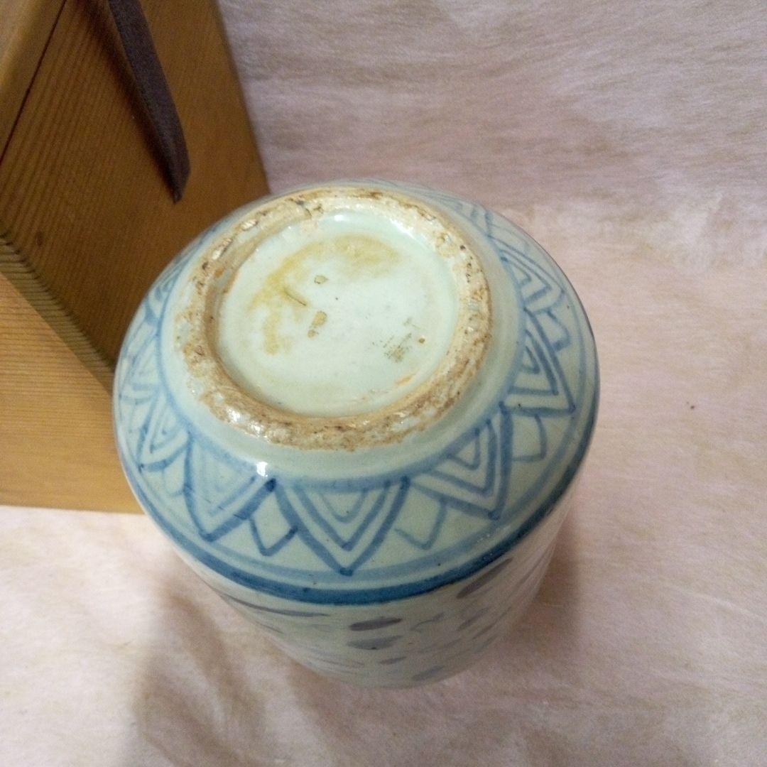 中国美術　宋胡録花入　16世紀　古美術　骨董品　古道具