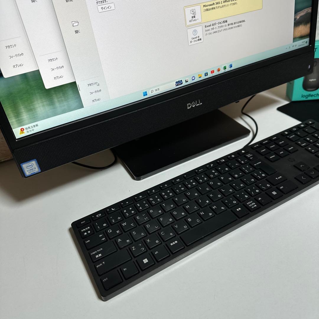 DELLデスクトップノート PC FHD WebカメラWin11 オフィス付き