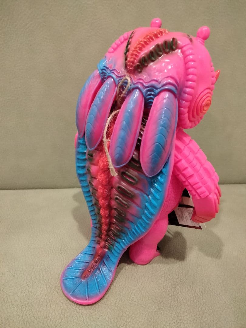 ソフビ　monstock　フロッゲン　ピンク　izumonster　ブルマァク