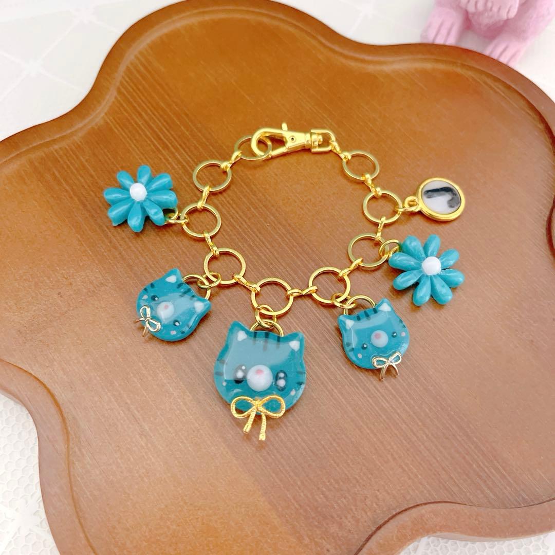 あみぐるみ　ぐふふっと仲良しコロピンクまるちゃんとコロ白ぷーちゃんのキーホルダー