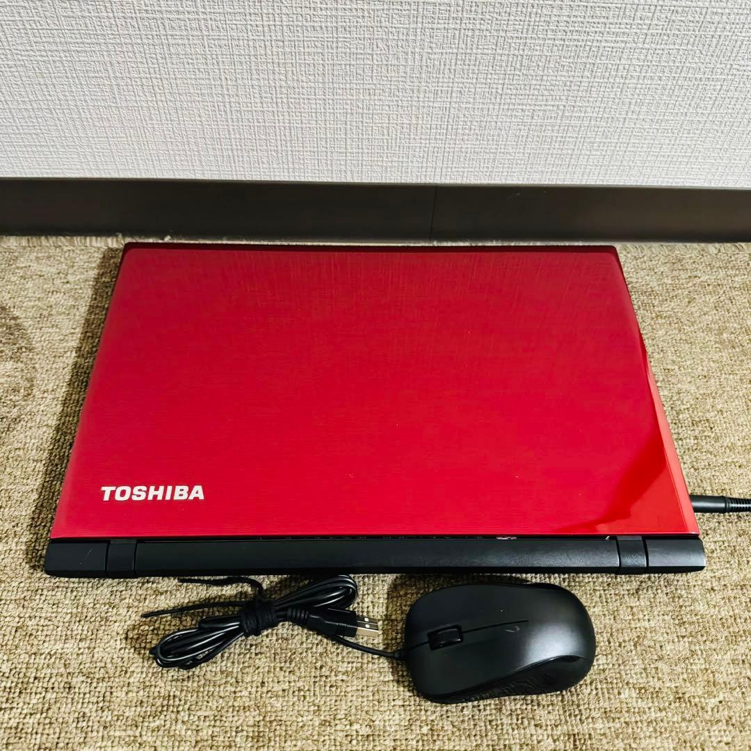 S258 TOSHIBAノートパソコンSSDメモリ8G高速Win11オフィス付き