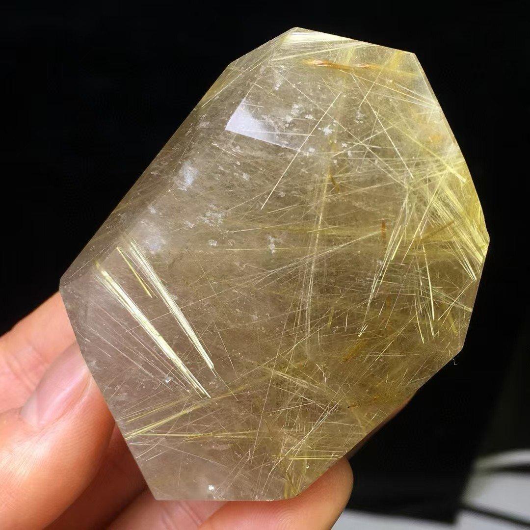 AAAAAA級天然ゴールドルチルクォーツ原石B0224/YS/F345/390D