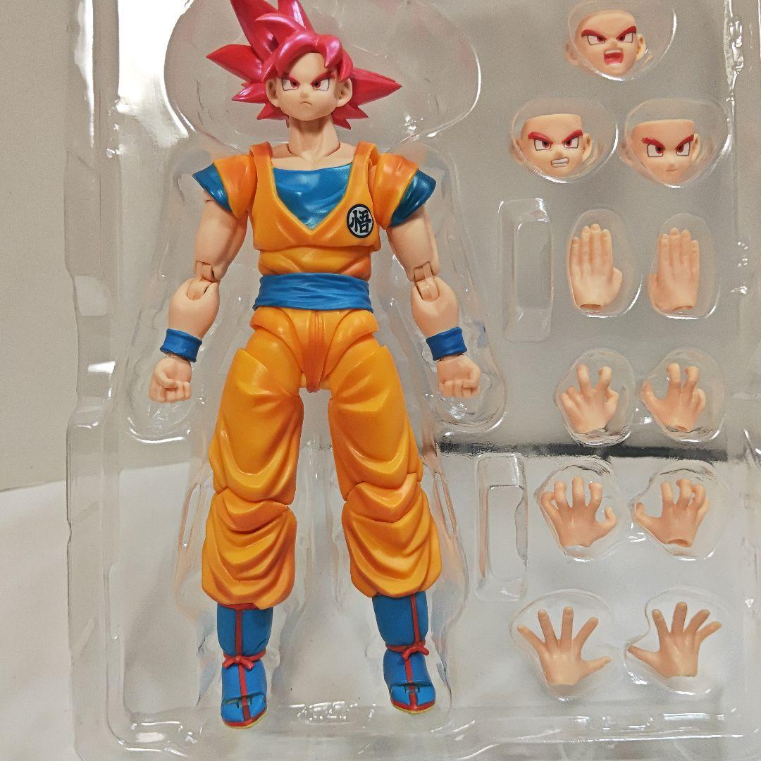 限定版　S.H.Figuarts スーパーサイヤ人ゴッド 孫悟空　ドラゴンボール