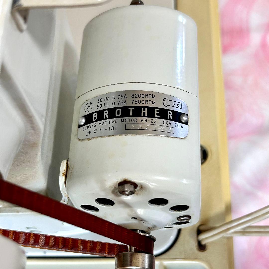 Brother製ミシン　ZU2-B605　Brother　ブラザー　昭和レトロ
