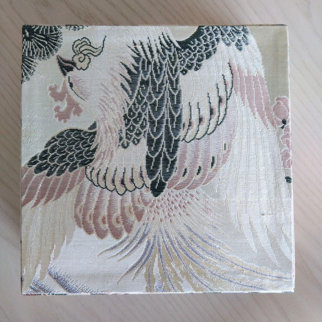カルトナージュ作品 帯地で作成した箱