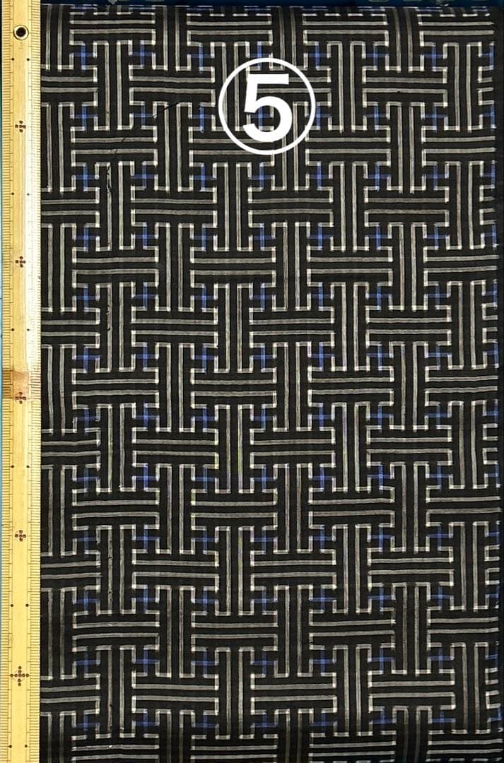 ７００　単品ＯＫ　古布　大島紬　秋名バラ　７柄セット❤️３６㎝巾Ｘ各１m合計７mを