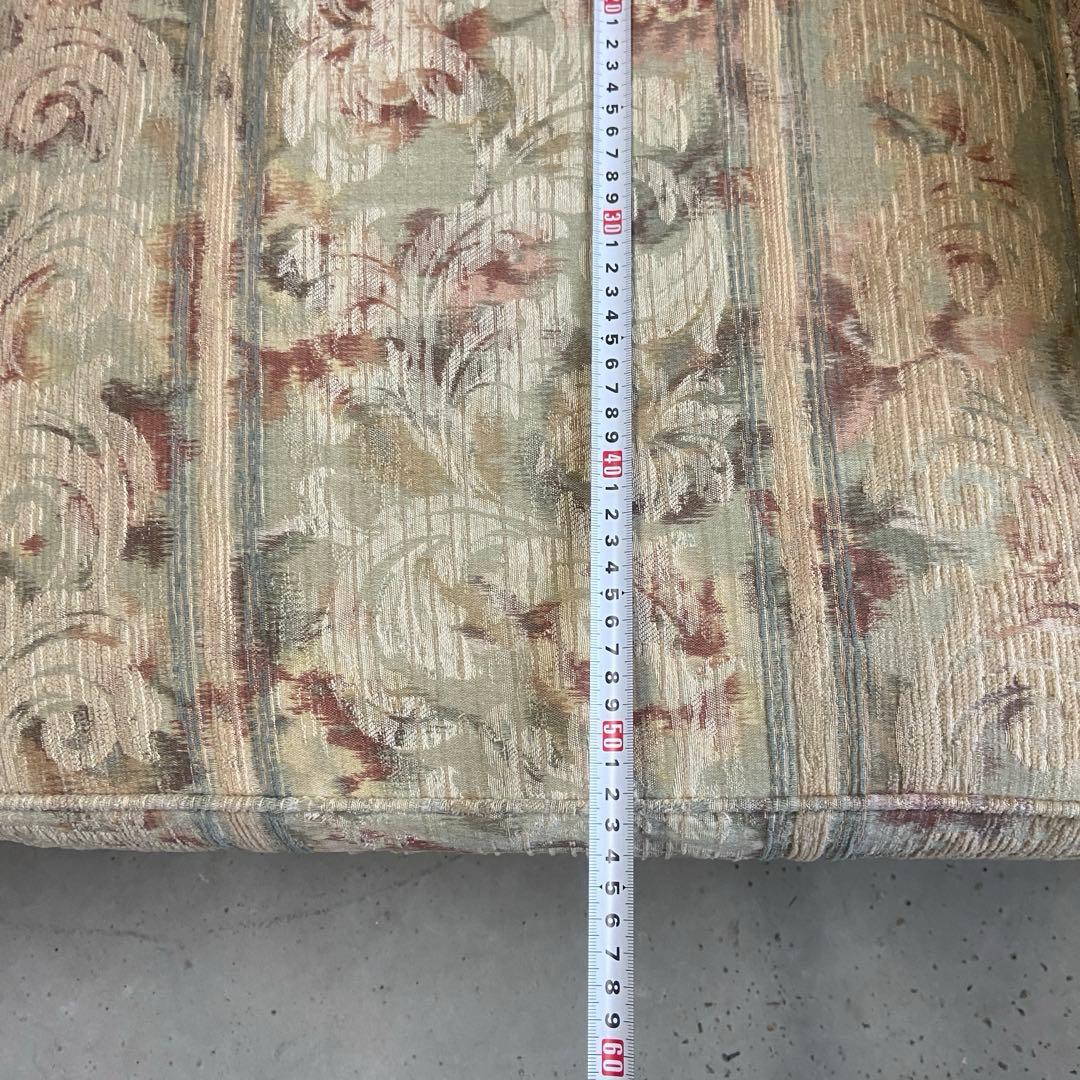 マルニ木工 ⭐️3人掛けソファ 花柄 ストライプ ヴィンテージ maruni